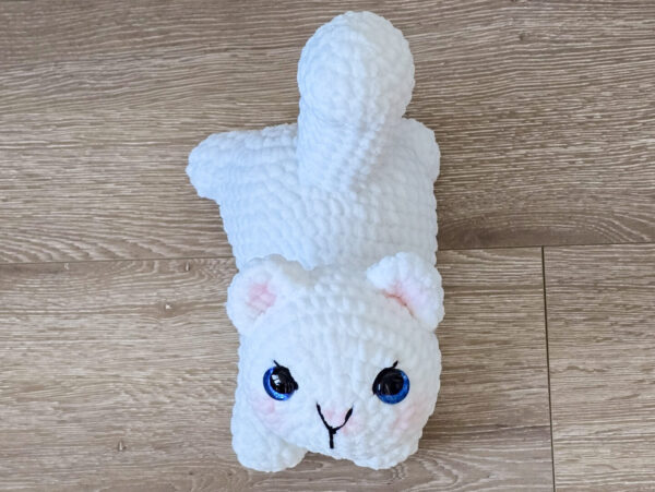 Adorable Handmade Crochet Cat Plushie – Perfect Gift for Cat Lovers - Image 5