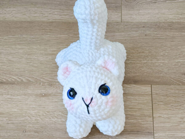 Adorable Handmade Crochet Cat Plushie – Perfect Gift for Cat Lovers - Image 4