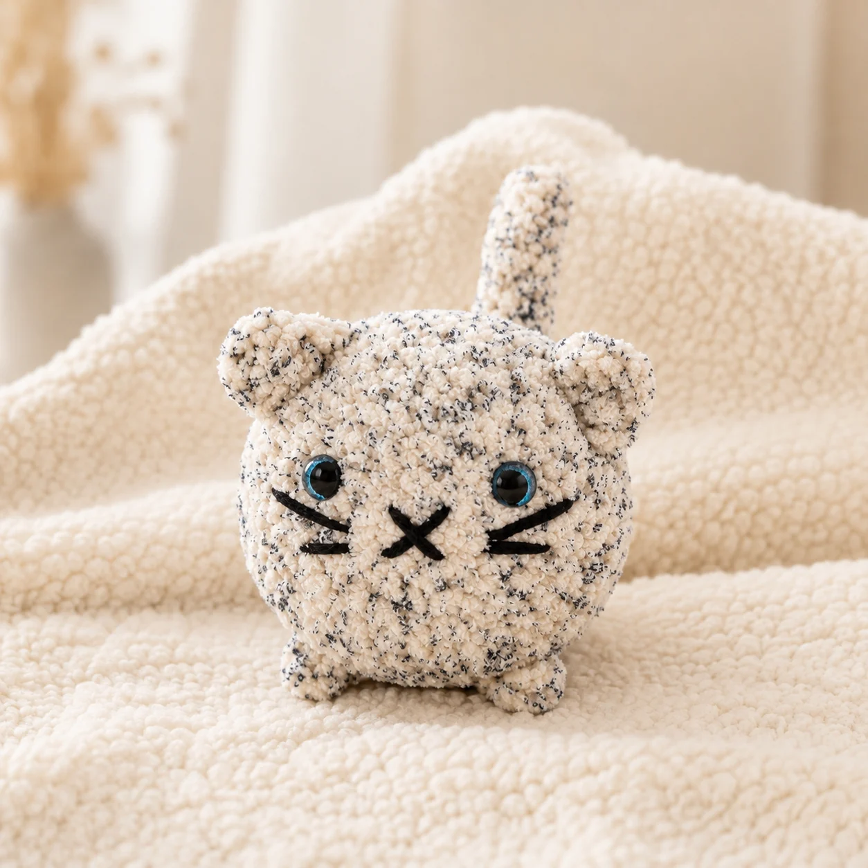 Crochet Loaf Cat Plushie: Handmade Amigurumi - Image 3